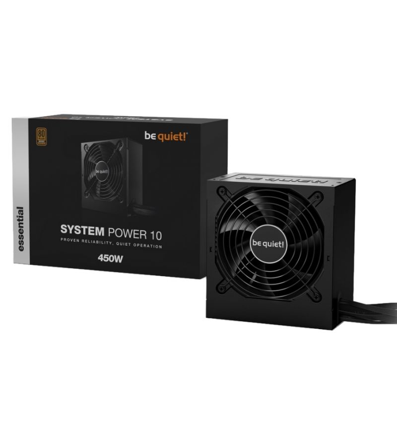 Блок питания be quiet! System Power 10 450W (BN326)
Блок питания be quiet! System Power 10 450W (BN326)
