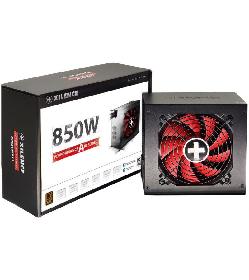 Блок питания Xilence Performance A+ III, XP850MR11 850W
Блок питания Xilence Performance A+ III, XP850MR11 850W
