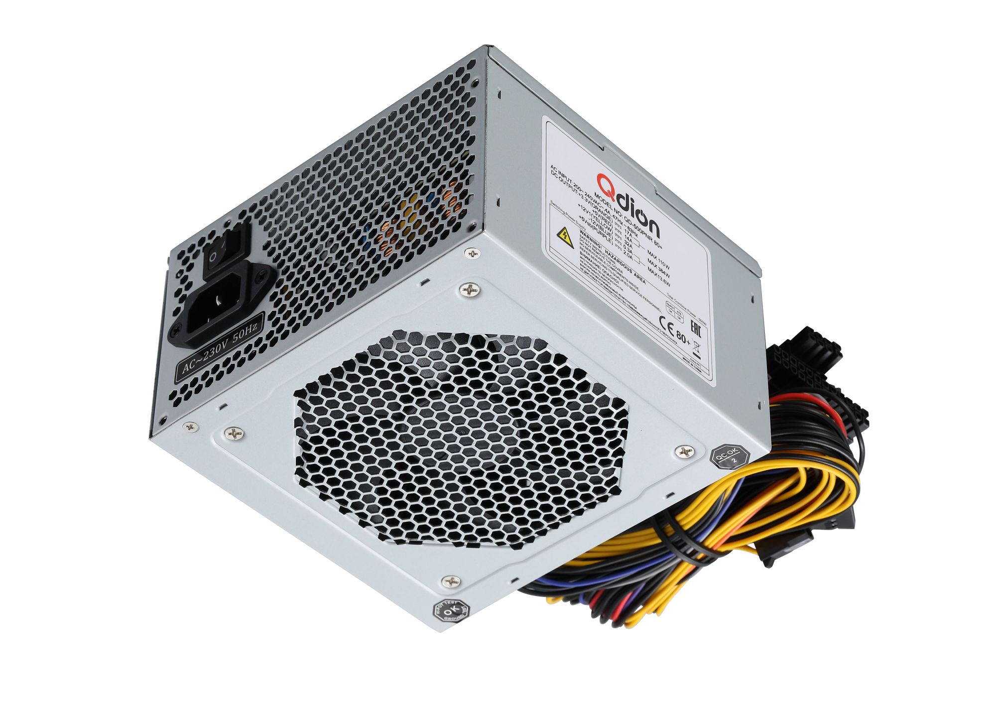 Блок питания FSP 500W ATX QD-500-PNR 80+ (QD-500-PNR 80+_1)
Блок питания FSP 500W ATX QD-500-PNR 80+ (QD-500-PNR 80+_1)