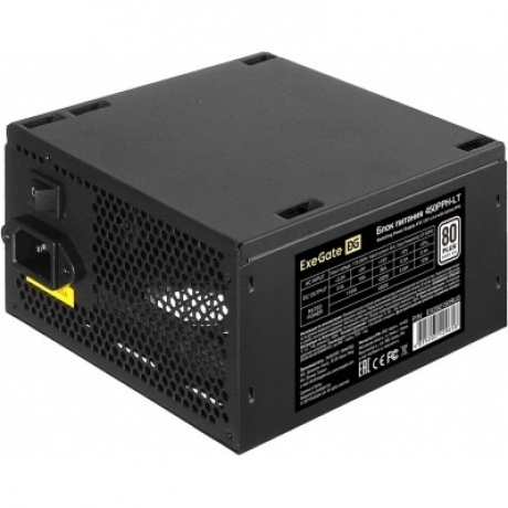 Блок питания ExeGate 450W 450PPH-LT black (EX292150RUS)
Блок питания ExeGate 450W 450PPH-LT black (EX292150RUS)