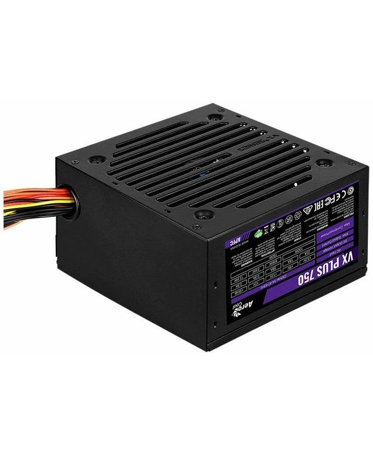 Блок питания Aerocool 750W VX-750 PLUS
Блок питания Aerocool 750W VX-750 PLUS