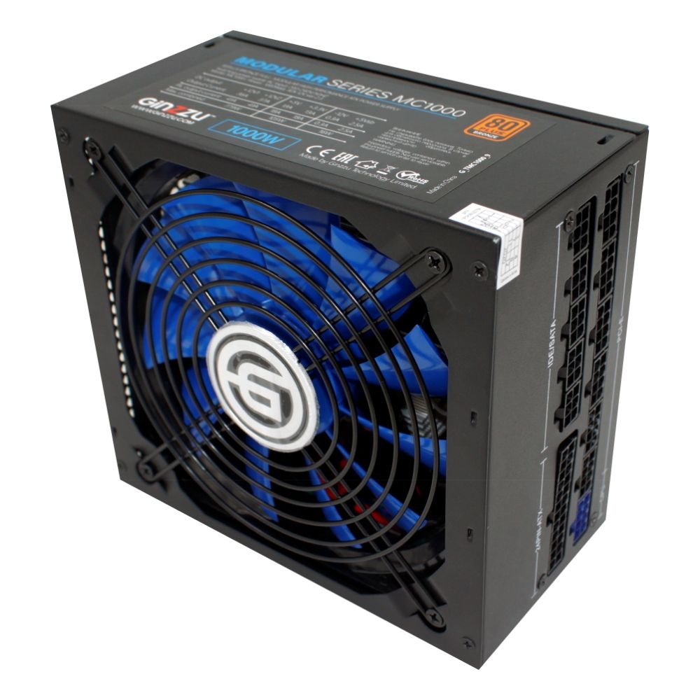 Блок питания Ginzzu MC1000 14CM 80+Bronze
Блок питания Ginzzu MC1000 14CM 80+Bronze