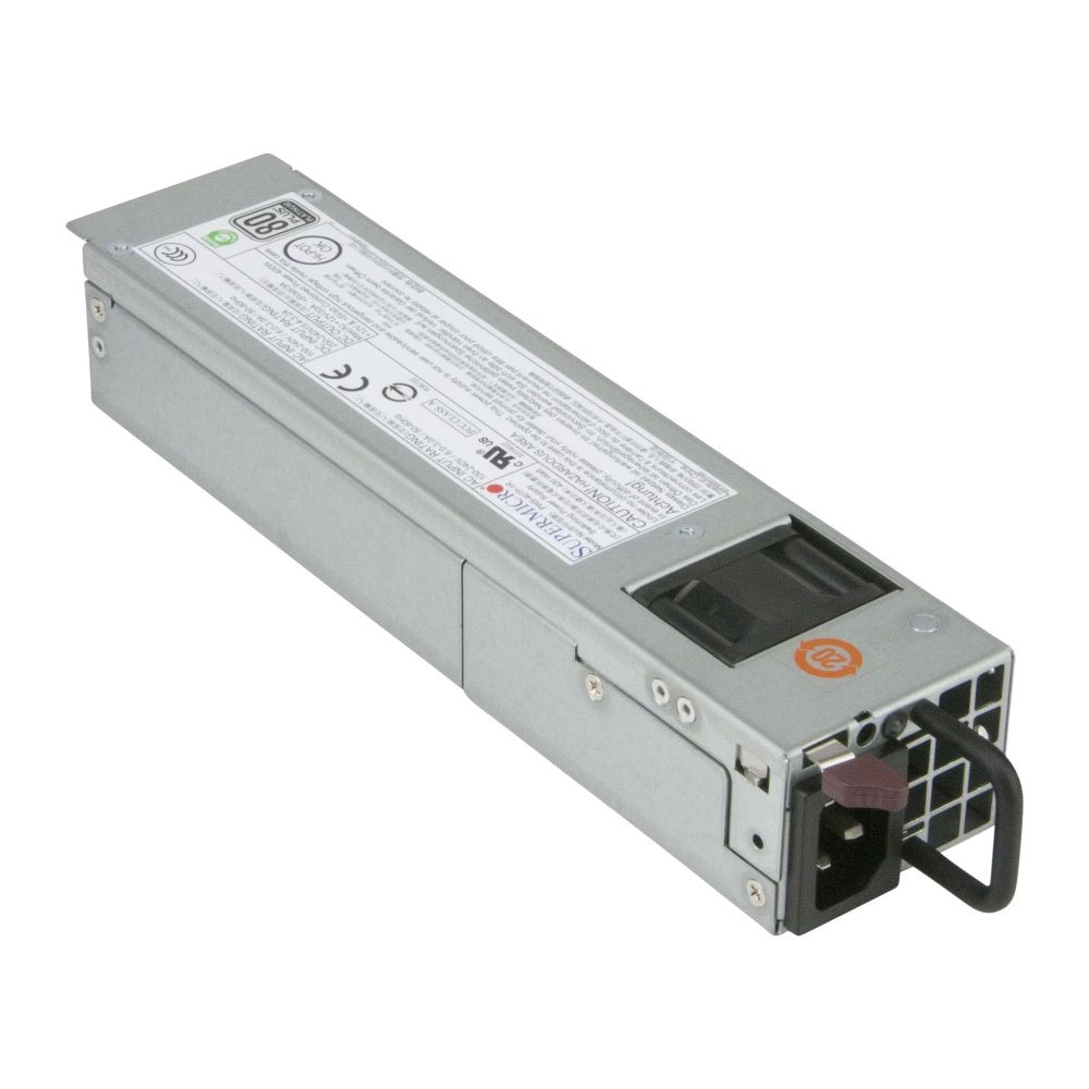 Блок питания Supermicro 400W 1U (PWS-407P-1R)
Блок питания Supermicro 400W 1U (PWS-407P-1R)