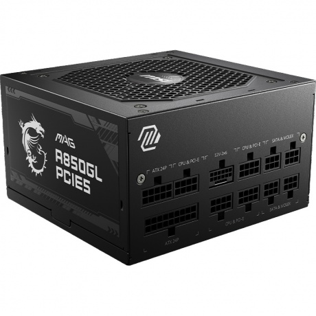 Блок питания ПК MSI Bad Pack MAG A850GL PCIE5 , 850W, 80+ Gold (306-7ZP8A11-CE0)
Блок питания ПК MSI Bad Pack MAG A850GL PCIE5 , 850W, 80+ Gold (306-7ZP8A11-CE0)