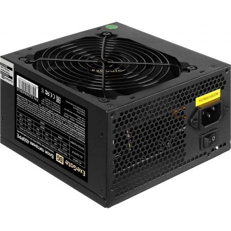 Блок питания ExeGate 450W black OEM (EX260640RUS-PC)
Блок питания ExeGate 450W black OEM (EX260640RUS-PC)
