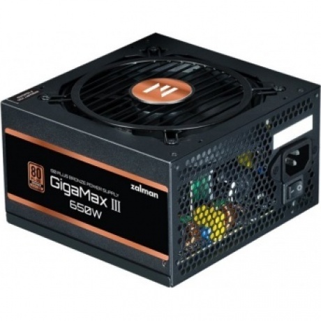 Блок питания Zalman 650W Bronze ATX (ZM650-GV3)
Блок питания Zalman 650W Bronze ATX (ZM650-GV3)