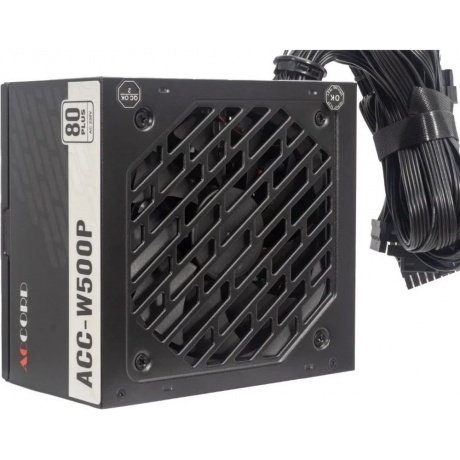 Блок питания Accord ATX 500W ACC-W500P 80 PLUS WHITE
Блок питания Accord ATX 500W ACC-W500P 80 PLUS WHITE