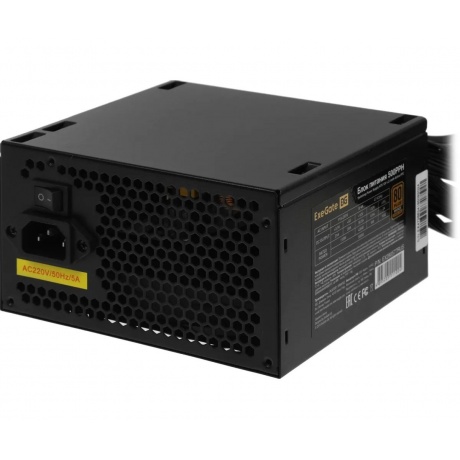Блок питания ExeGate 500W 80 PLUS (EX280577RUS-S)
Блок питания ExeGate 500W 80 PLUS (EX280577RUS-S)