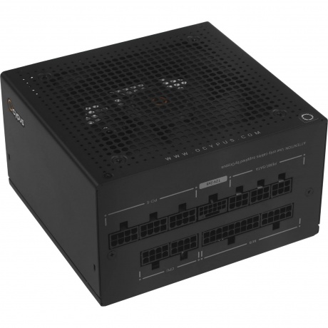 Блок питания PSU Ocypus Iota P850 (Iota-P850-G1FFBK024X-EU)
Блок питания PSU Ocypus Iota P850 (Iota-P850-G1FFBK024X-EU)