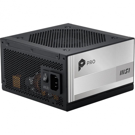 Блок питания ATX 1000W PRO A1000PL PCIE5 MSI
Блок питания ATX 1000W PRO A1000PL PCIE5 MSI