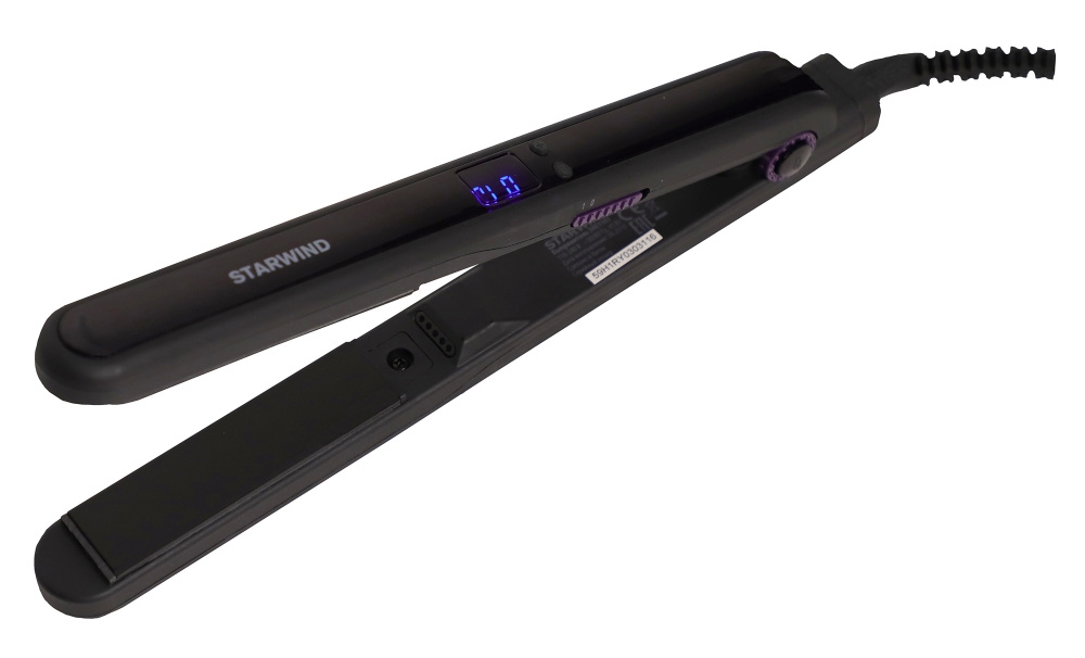 Выпрямитель Starwind SHE1103 черный/фиолетовый 
Выпрямитель Starwind SHE1103 черный/фиолетовый