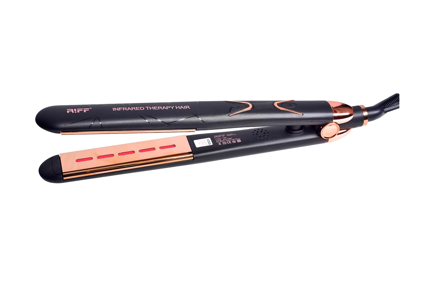 Щипцы для волос Riff Щ789 черный
Щипцы для волос Riff Щ789 черный