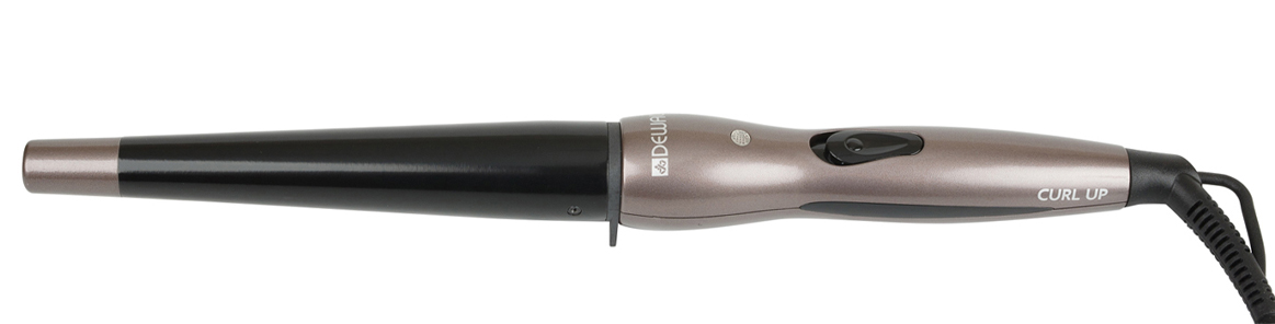 Плойка для волос Dewal Curl Up конусная, титан+турмалин 19-32мм, 60Вт
Плойка для волос Dewal Curl Up конусная, титан+турмалин 19-32мм, 60Вт