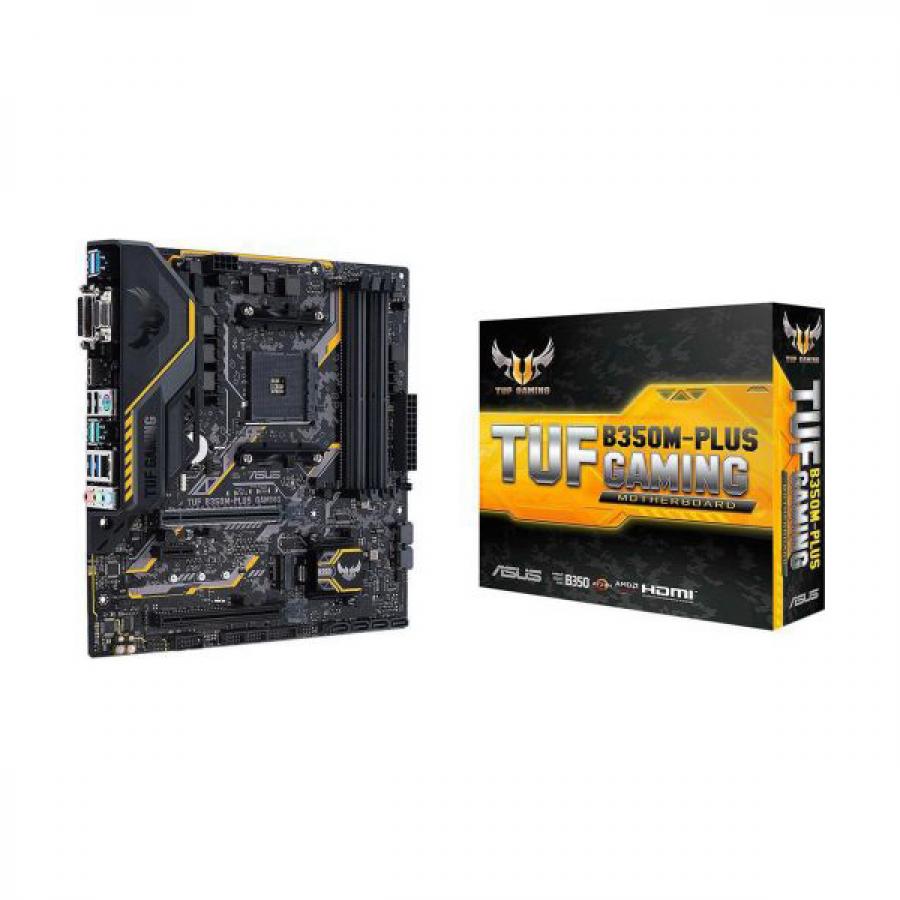 Материнская плата ASUS TUF B350M-PLUS GAMING
Материнская плата ASUS TUF B350M-PLUS GAMING