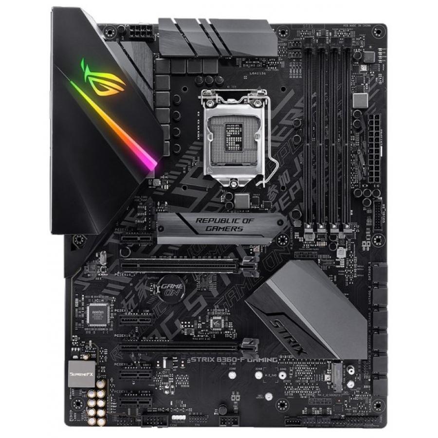 Материнская плата ASUS ROG STRIX B360-F GAMING Socket 1151 v2 (90MB0WG0-M0EAY0)
Материнская плата ASUS ROG STRIX B360-F GAMING Socket 1151 v2 (90MB0WG0-M0EAY0)