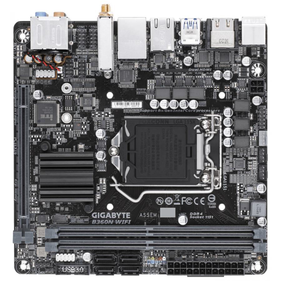 Материнская плата Gigabyte B360N WIFI
Материнская плата Gigabyte B360N WIFI