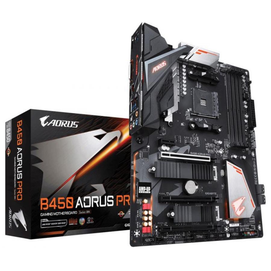 Материнская плата GIGABYTE B450 AORUS PRO (rev. 1.0) Socket AM4
Материнская плата GIGABYTE B450 AORUS PRO (rev. 1.0) Socket AM4