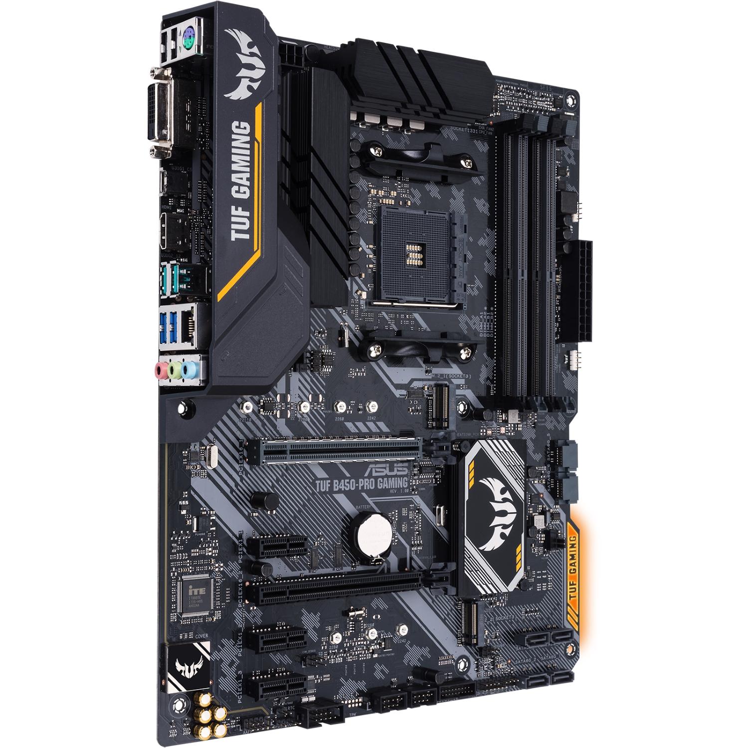 Материнская плата Asus TUF B450-PRO GAMING Socket AM4 (90MB10C0-M0EAY0)
Материнская плата Asus TUF B450-PRO GAMING Socket AM4 (90MB10C0-M0EAY0)