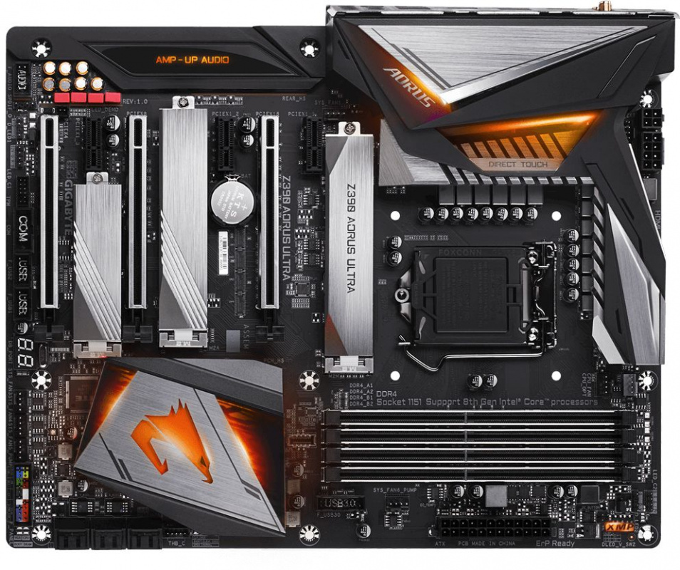Материнская плата Gigabyte Z390 AORUS ULTRA
Материнская плата Gigabyte Z390 AORUS ULTRA