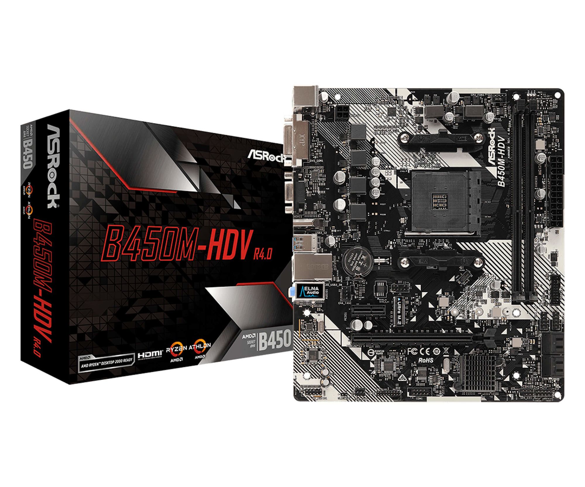 Материнская плата Asrock AB350M-HDV R4.0
Материнская плата Asrock AB350M-HDV R4.0