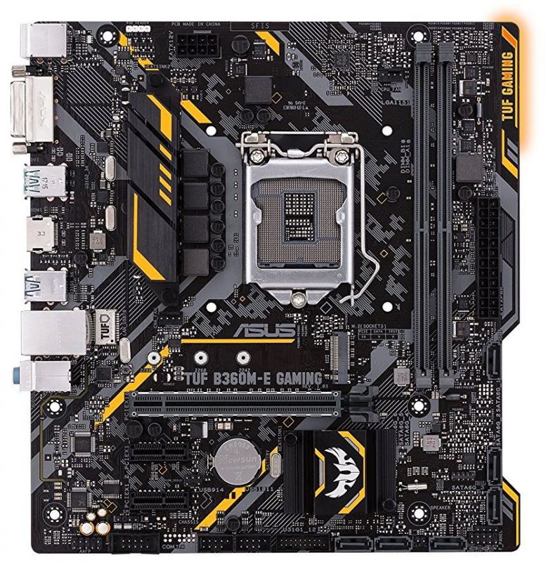 Материнская плата Asus TUF B360M-E GAMING Socket 1151 v2 (90MB0WK0-M0EAY0)
Материнская плата Asus TUF B360M-E GAMING Socket 1151 v2 (90MB0WK0-M0EAY0)
