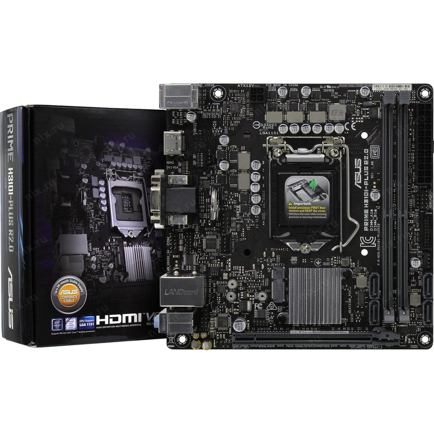 Материнская плата Asus PRIME H310I-PLUS R2.0/CSM Socket 1151 v2 (90MB1090-M0EAYC)
Материнская плата Asus PRIME H310I-PLUS R2.0/CSM Socket 1151 v2 (90MB1090-M0EAYC)