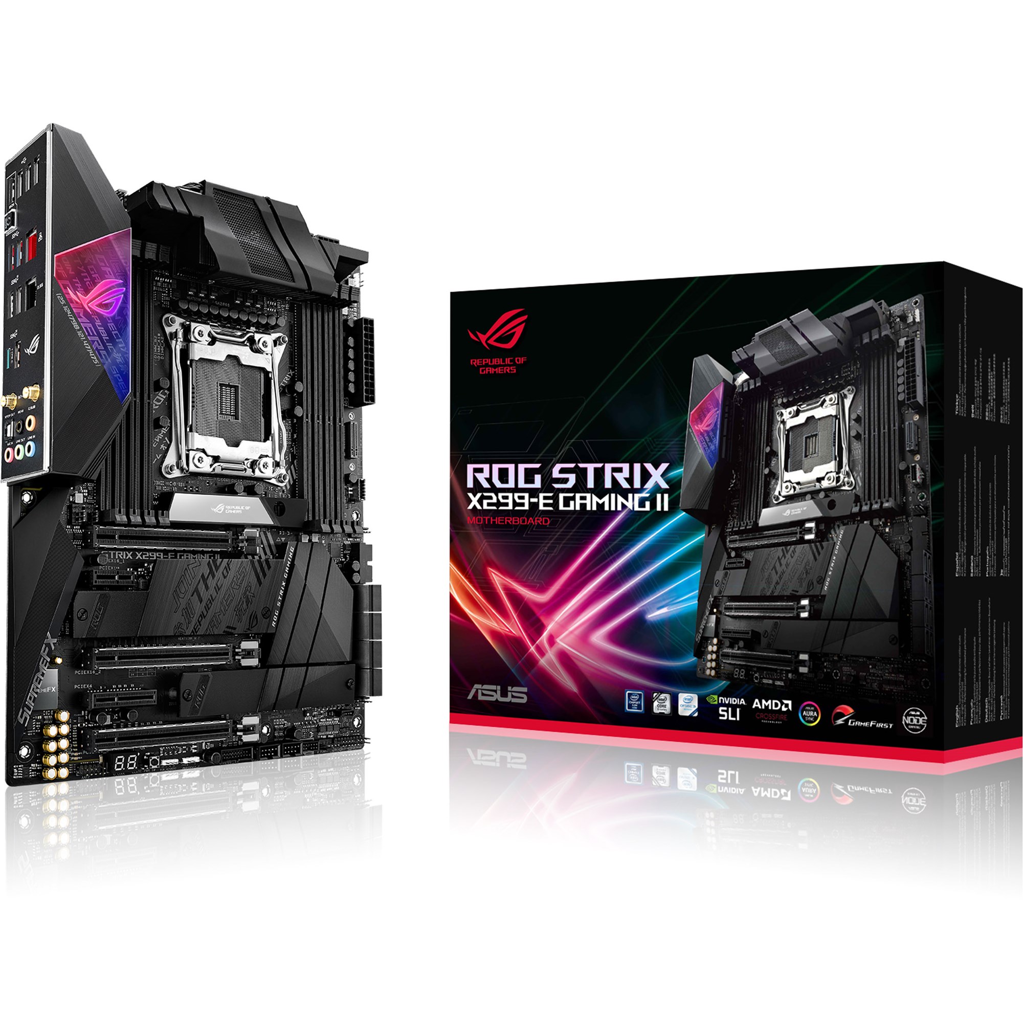 Материнская плата Asus ROG STRIX X299-E GAMING II (90MB11A0-M0EAY0)
Материнская плата Asus ROG STRIX X299-E GAMING II (90MB11A0-M0EAY0)