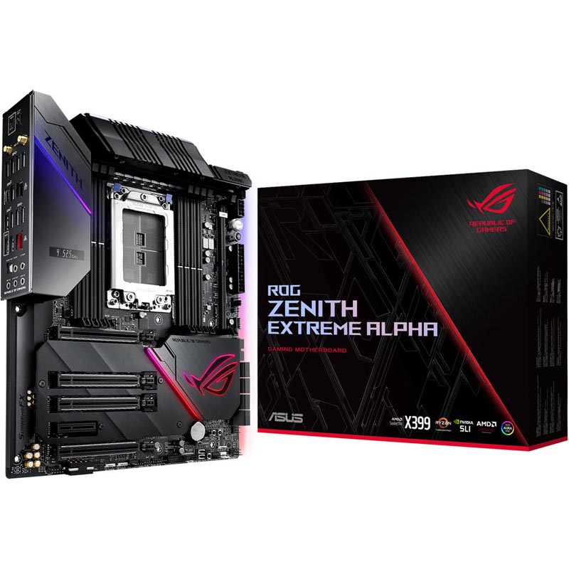 Материнская плата Asus ROG ZENITH EXTREME ALPHA (90MB10G0-M0EAY0
Материнская плата Asus ROG ZENITH EXTREME ALPHA (90MB10G0-M0EAY0