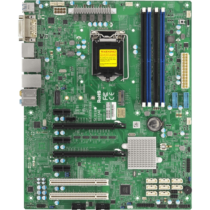 Материнская плата Supermicro MBD-X11SAE-O
Материнская плата Supermicro MBD-X11SAE-O