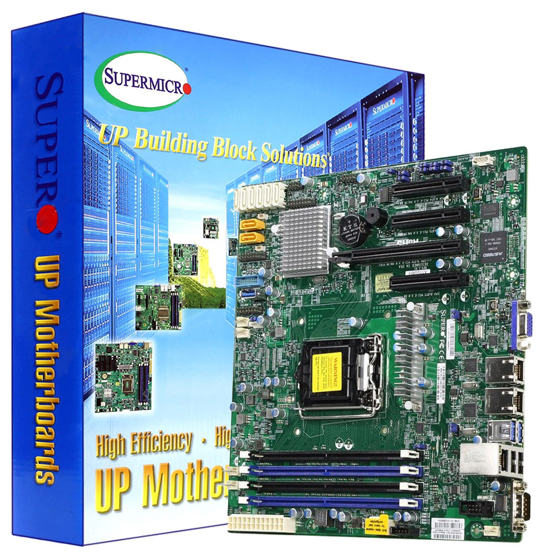 Материнская плата Supermicro MBD-X11SSM-F-O Socket 1151
Материнская плата Supermicro MBD-X11SSM-F-O Socket 1151