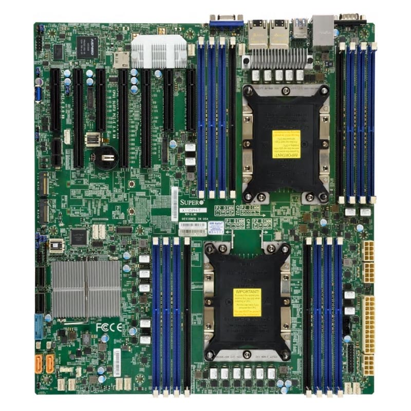 Материнская плата Supermicro MBD-X11DPH-T-O Socket 3647
Материнская плата Supermicro MBD-X11DPH-T-O Socket 3647