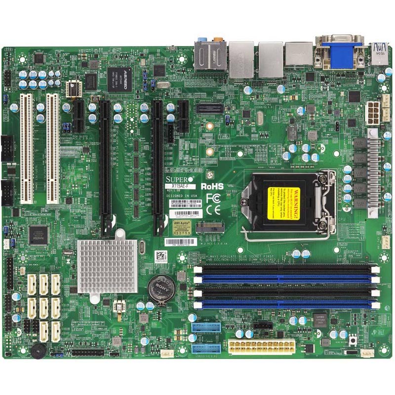 Материнская плата Supermicro MBD-X11SAE-F-O Socket 1151
Материнская плата Supermicro MBD-X11SAE-F-O Socket 1151