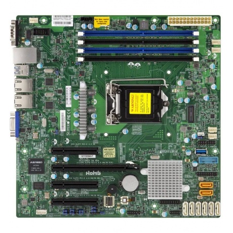 Материнская плата Supermicro MBD-X11SSM-F-B Socket 1151
Материнская плата Supermicro MBD-X11SSM-F-B Socket 1151