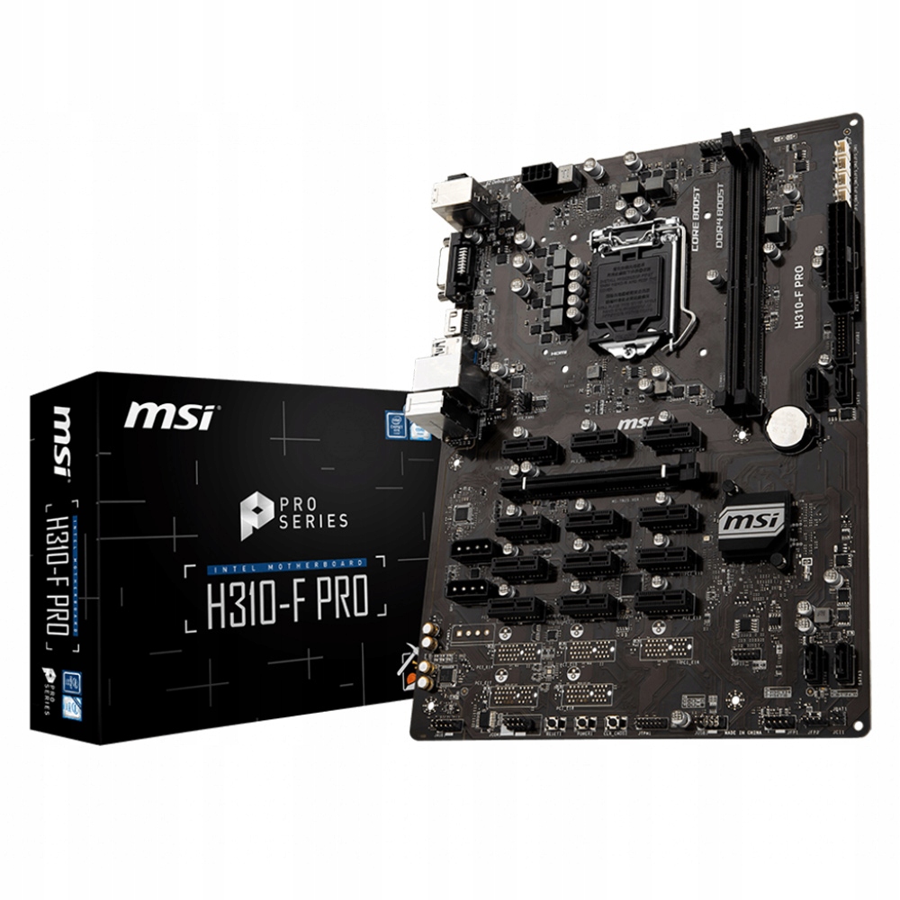 Материнская плата MSI H310-F PRO
Материнская плата MSI H310-F PRO
