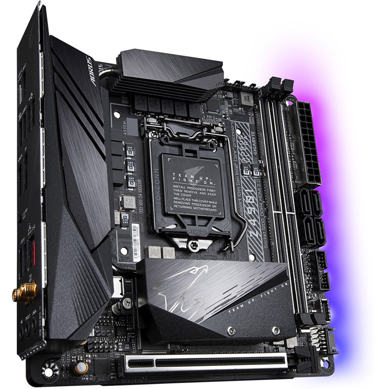 Материнская плата Gigabyte Z490I AORUS ULTRA Socket LGA1200
Материнская плата Gigabyte Z490I AORUS ULTRA Socket LGA1200