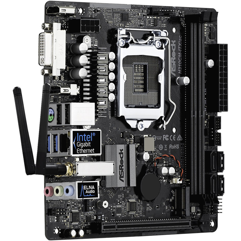 Материнская плата Asrock H310CM-ITX/AC Socket LGA1151 v2
Материнская плата Asrock H310CM-ITX/AC Socket LGA1151 v2