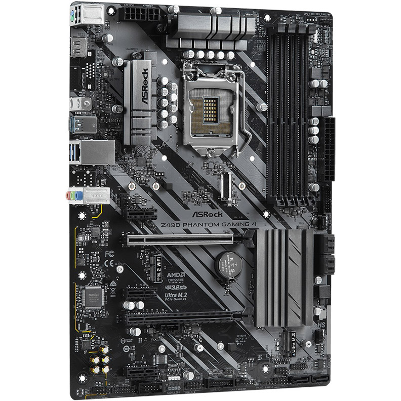 Материнская плата Asrock Z490 Phantom Gaming 4
Материнская плата Asrock Z490 Phantom Gaming 4