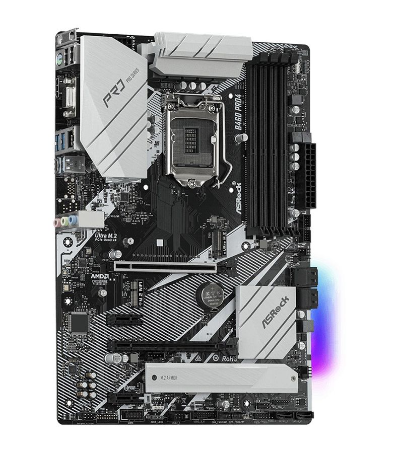 Материнская плата Asrock B460 Pro4
Материнская плата Asrock B460 Pro4