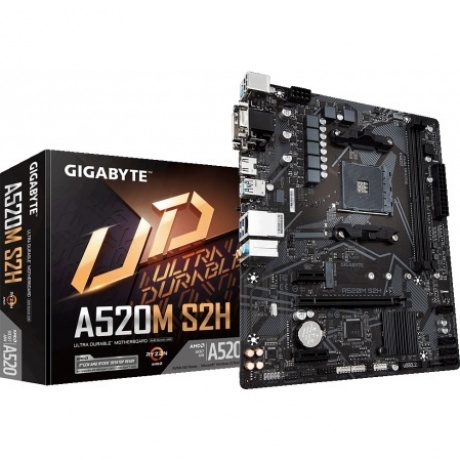 Материнская плата Gigabyte A520M S2H Socket AM4
Материнская плата Gigabyte A520M S2H Socket AM4