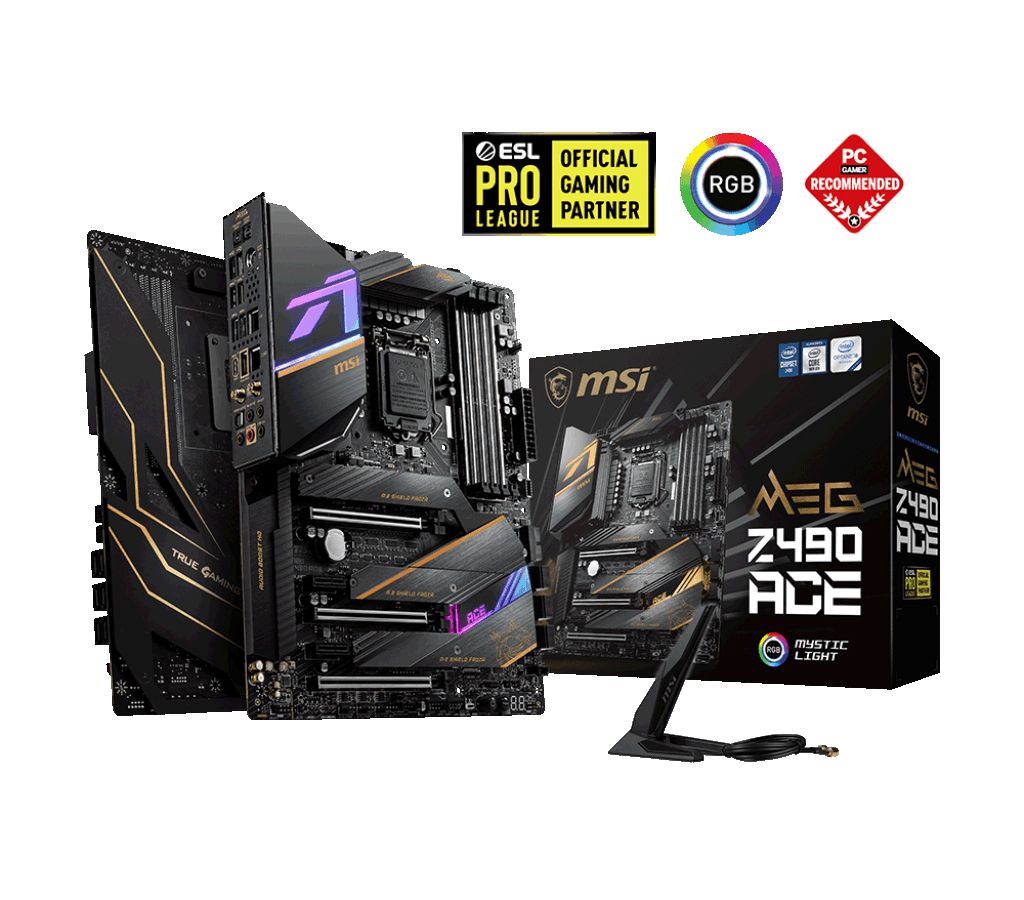 Материнская плата MSI MEG Z490 ACE
Материнская плата MSI MEG Z490 ACE