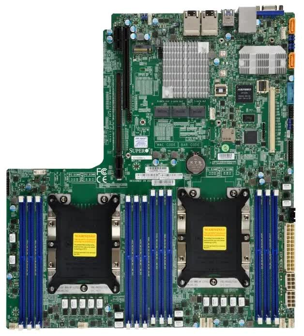 Материнская плата Supermicro MBD-X11DDW-L-O Socket 3647
Материнская плата Supermicro MBD-X11DDW-L-O Socket 3647