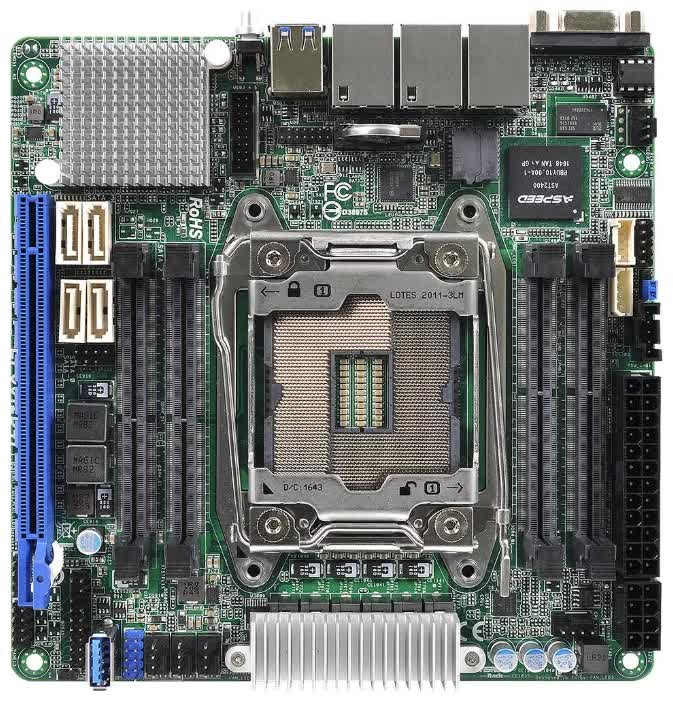 Материнская плата Asrock Rack EPC612D4I
Материнская плата Asrock Rack EPC612D4I