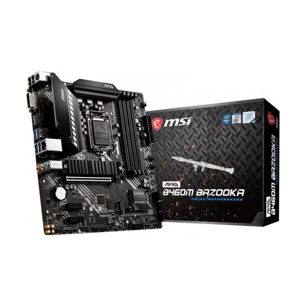 Материнская плата MSI MAG B460M BAZOOKA
Материнская плата MSI MAG B460M BAZOOKA