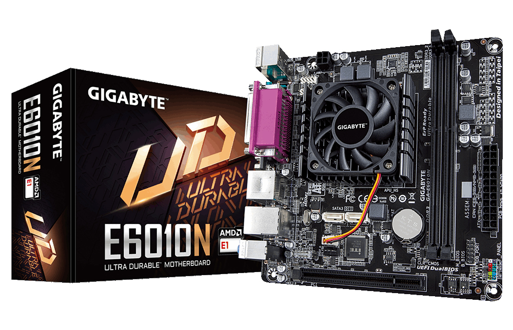Материнская плата Gigabyte GA-E6010N
Материнская плата Gigabyte GA-E6010N