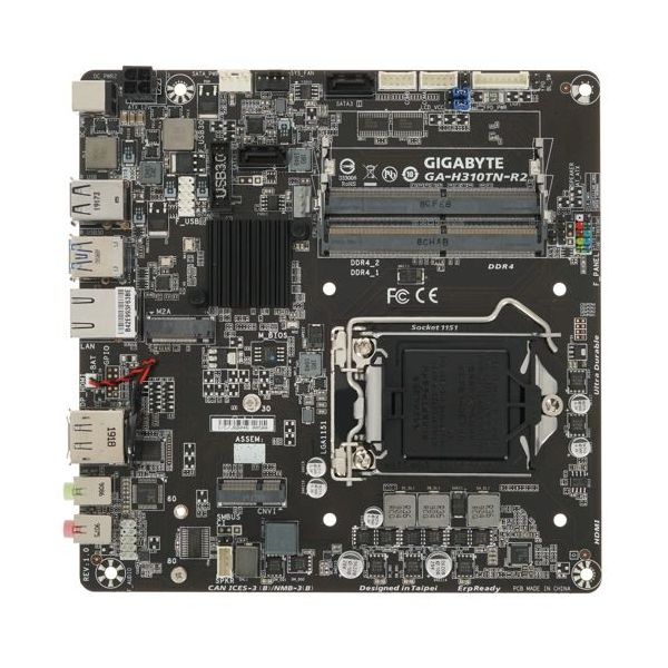 Материнская плата Gigabyte GA-H310TN-R2
Материнская плата Gigabyte GA-H310TN-R2