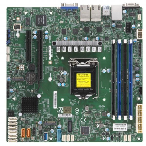 Материнская плата Supermicro MBD-X11SCH-LN4F-O
Материнская плата Supermicro MBD-X11SCH-LN4F-O