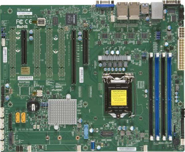 Материнская плата Supermicro MBD-X11SSi-LN4F-O
Материнская плата Supermicro MBD-X11SSi-LN4F-O