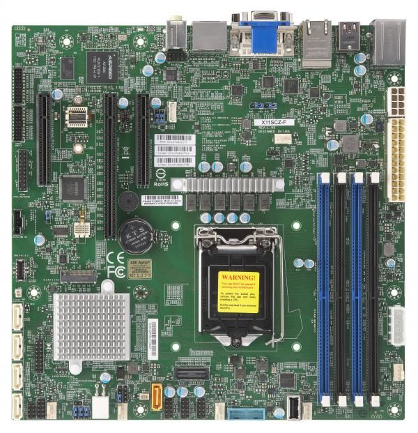 Материнская плата Supermicro MBD-X11SCZ-F-O
Материнская плата Supermicro MBD-X11SCZ-F-O