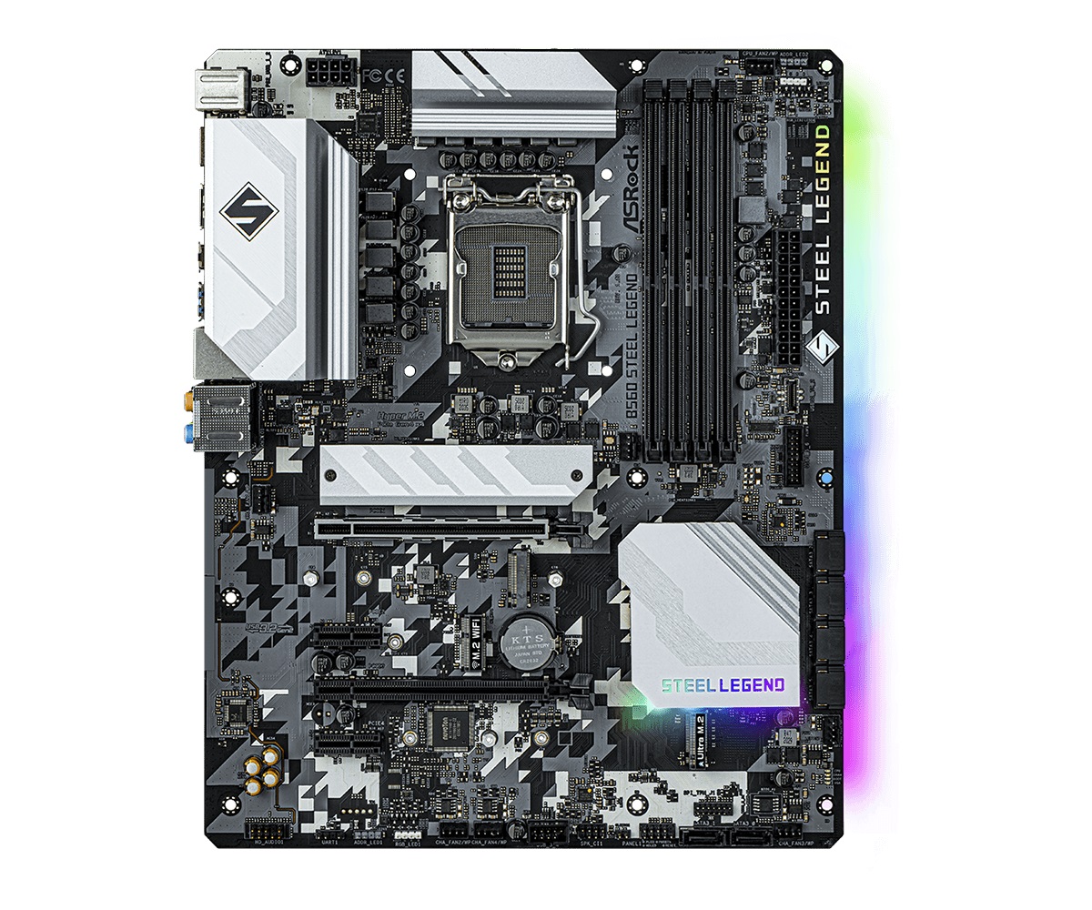 Материнская плата Asrock B560 STEEL LEGEND Socket LGA1200
Материнская плата Asrock B560 STEEL LEGEND Socket LGA1200