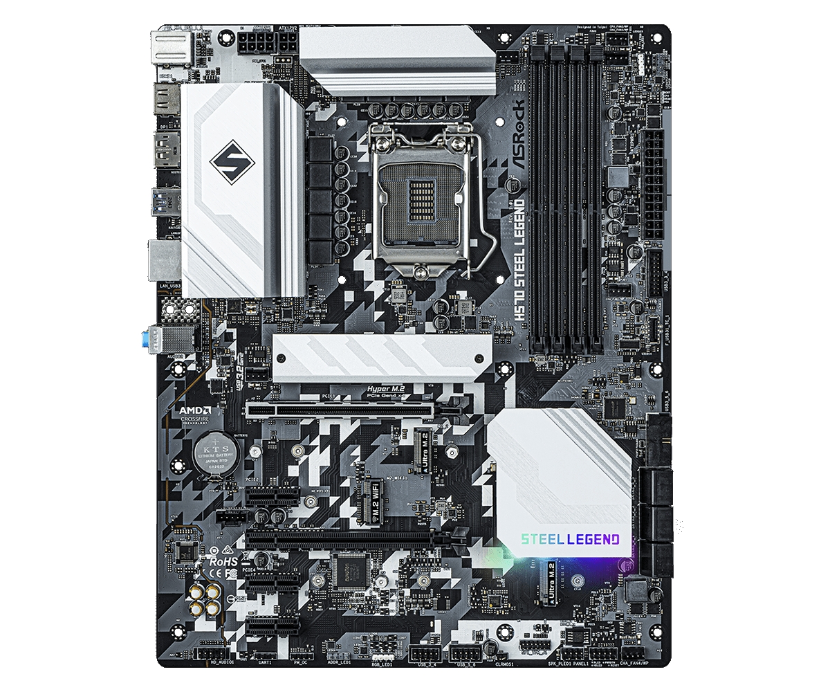 Материнская плата Asrock H570 STEEL LEGEND Socket LGA1200
Материнская плата Asrock H570 STEEL LEGEND Socket LGA1200